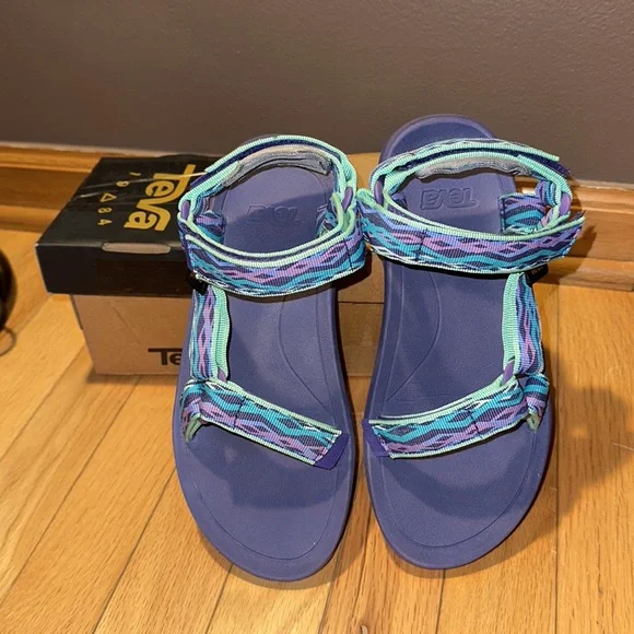 Teva Hurricane Walking Hiking Sandals Size 4 ( Big Girl) - Picture 11 of 14